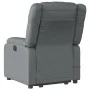 Sillón de masaje elevable eléctrico cuero sintético gris de , Sillones - Ref: Foro24-3205174, Precio: 386,53 €, Descuento: %