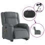 Elektrischer Aufsteh-Massagesessel aus grauem Kunstleder von , Sessel - Ref: Foro24-3205174, Preis: 374,75 €, Rabatt: %