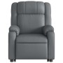 Elektrischer Aufsteh-Massagesessel aus grauem Kunstleder von , Sessel - Ref: Foro24-3205174, Preis: 374,75 €, Rabatt: %