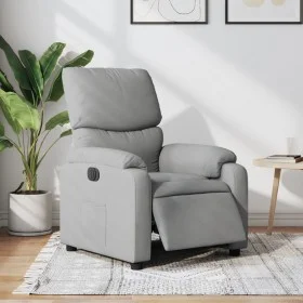 Elektrischer Relaxsessel aus hellem grauen Stoff. von , Sessel - Ref: Foro24-3204800, Preis: 271,46 €, Rabatt: %