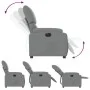 Sillón reclinable eléctrico tela gris claro de , Sillones - Ref: Foro24-3204800, Precio: 270,75 €, Descuento: %