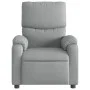 Sillón reclinable eléctrico tela gris claro de , Sillones - Ref: Foro24-3204800, Precio: 270,75 €, Descuento: %