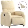 Elektrischer cremefarbener Stoffsessel mit Liegefunktion. von , Sessel - Ref: Foro24-3204809, Preis: 248,40 €, Rabatt: %