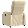 Elektrischer cremefarbener Stoffsessel mit Liegefunktion. von , Sessel - Ref: Foro24-3204809, Preis: 248,40 €, Rabatt: %