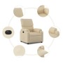 Elektrischer cremefarbener Stoffsessel mit Liegefunktion. von , Sessel - Ref: Foro24-3204809, Preis: 240,00 €, Rabatt: %