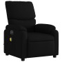 Sillón reclinable de masaje eléctrico tela negro de , Sillones - Ref: Foro24-3204814, Precio: 243,91 €, Descuento: %