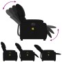 Sillón reclinable de masaje eléctrico tela negro de , Sillones - Ref: Foro24-3204814, Precio: 243,91 €, Descuento: %