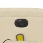 Sillón reclinable de masaje eléctrico tela color crema by , Armchairs - Ref: Foro24-3204821, Price: 288,31 €, Discount: %