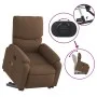 Silla de masaje reclinable de pie de tela marrón by , Armchairs - Ref: Foro24-3204840, Price: 316,02 €, Discount: %