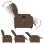 Silla de masaje reclinable de pie de tela marrón by , Armchairs - Ref: Foro24-3204840, Price: 316,02 €, Discount: %
