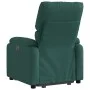 Silla de masaje reclinable de pie de tela verde oscura de , Sillones - Ref: Foro24-3204842, Precio: 275,11 €, Descuento: %