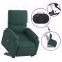 Silla de masaje reclinable de pie de tela verde oscura de , Sillones - Ref: Foro24-3204842, Precio: 275,11 €, Descuento: %