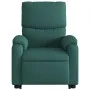 Silla de masaje reclinable de pie de tela verde oscura de , Sillones - Ref: Foro24-3204842, Precio: 275,11 €, Descuento: %