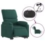 Sillón eléctrico reclinable elevable de tela verde oscuro de , Sillones - Ref: Foro24-3204854, Precio: 323,81 €, Descuento: %