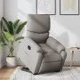 Sillón eléctrico reclinable elevable de tela gris taupe by , Armchairs - Ref: Foro24-3204856, Price: 316,56 €, Discount: %