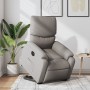 Sillón eléctrico reclinable elevable de tela gris taupe by , Armchairs - Ref: Foro24-3204856, Price: 296,14 €, Discount: %