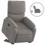 Sillón eléctrico reclinable elevable de tela gris taupe by , Armchairs - Ref: Foro24-3204856, Price: 316,56 €, Discount: %