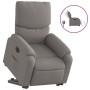 Sillón eléctrico reclinable elevable de tela gris taupe by , Armchairs - Ref: Foro24-3204856, Price: 296,14 €, Discount: %