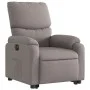 Sillón eléctrico reclinable elevable de tela gris taupe by , Armchairs - Ref: Foro24-3204856, Price: 316,56 €, Discount: %