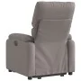 Sillón eléctrico reclinable elevable de tela gris taupe by , Armchairs - Ref: Foro24-3204856, Price: 316,56 €, Discount: %