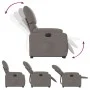 Sillón eléctrico reclinable elevable de tela gris taupe by , Armchairs - Ref: Foro24-3204856, Price: 316,56 €, Discount: %