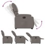 Sillón eléctrico reclinable elevable de tela gris taupe by , Armchairs - Ref: Foro24-3204856, Price: 296,14 €, Discount: %