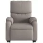 Sillón eléctrico reclinable elevable de tela gris taupe by , Armchairs - Ref: Foro24-3204856, Price: 316,56 €, Discount: %