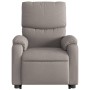 Sillón eléctrico reclinable elevable de tela gris taupe by , Armchairs - Ref: Foro24-3204856, Price: 296,14 €, Discount: %