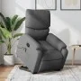 Sillón de masaje eléctrico reclinable elevable tela gris oscuro by , Armchairs - Ref: Foro24-3204861, Price: 337,17 €, Discou...