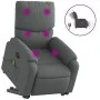Sillón de masaje eléctrico reclinable elevable tela gris oscuro by , Armchairs - Ref: Foro24-3204861, Price: 337,17 €, Discou...