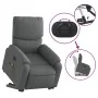 Sillón de masaje eléctrico reclinable elevable tela gris oscuro by , Armchairs - Ref: Foro24-3204861, Price: 337,17 €, Discou...