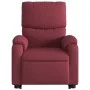Sillón de masaje eléctrico reclinable elevable tela rojo tinto de , Sillones - Ref: Foro24-3204863, Precio: 352,15 €, Descuen...