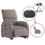 Elektrischer, verstellbarer, aufklappbarer Massagesessel aus taupefarbenem Stoff. von , Sessel - Ref: Foro24-3204868, Preis: ...