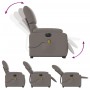 Sillón de masaje eléctrico reclinable elevable tela taupé by , Armchairs - Ref: Foro24-3204868, Price: 356,62 €, Discount: %