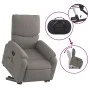 Sillón de masaje eléctrico reclinable elevable tela taupé by , Armchairs - Ref: Foro24-3204868, Price: 383,09 €, Discount: %