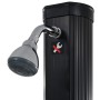 Schwarze faltbare Solardusche 214 cm 23 L von vidaXL, Pool- und Spa-Zubehör - Ref: Foro24-91719, Preis: 195,54 €, Rabatt: %