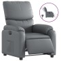 Elektrischer Relaxsessel aus grauem Kunstleder von , Sessel - Ref: Foro24-3204875, Preis: 288,15 €, Rabatt: %