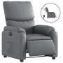 Elektrischer Relaxsessel aus grauem Kunstleder von , Sessel - Ref: Foro24-3204875, Preis: 294,11 €, Rabatt: %