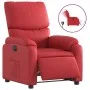 Elektrischer Relaxsessel aus rotem Kunstleder. von , Sessel - Ref: Foro24-3204877, Preis: 296,73 €, Rabatt: %