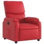 Sillón reclinable eléctrico de cuero sintético rojo by , Armchairs - Ref: Foro24-3204877, Price: 298,72 €, Discount: %