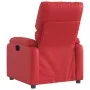 Sillón reclinable eléctrico de cuero sintético rojo by , Armchairs - Ref: Foro24-3204877, Price: 298,72 €, Discount: %