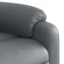 Sillón reclinable elevable cuero artificial gris by , Armchairs - Ref: Foro24-3204889, Price: 326,62 €, Discount: %