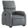 Massage-Fußstütze Relaxsessel aus grauem Kunstleder von , Sessel - Ref: Foro24-3204896, Preis: 300,58 €, Rabatt: %