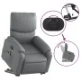 Massage-Fußstütze Relaxsessel aus grauem Kunstleder von , Sessel - Ref: Foro24-3204896, Preis: 300,58 €, Rabatt: %