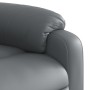Sillón reclinable de masaje de pie cuero artificial gris by , Armchairs - Ref: Foro24-3204896, Price: 285,55 €, Discount: %