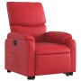 Sillón elevable eléctrico cuero artificial rojo by , Armchairs - Ref: Foro24-3204905, Price: 352,85 €, Discount: %