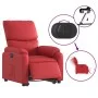 Sillón elevable eléctrico cuero artificial rojo de , Sillones - Ref: Foro24-3204905, Precio: 381,61 €, Descuento: %