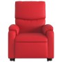 Elektrischer Aufstuhlsessel aus künstlichem rotem Leder. von , Sessel - Ref: Foro24-3204905, Preis: 352,85 €, Rabatt: %