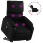 Elektrischer Aufsteh-Massagesessel aus schwarzem Kunstleder von , Sessel - Ref: Foro24-3204907, Preis: 322,49 €, Rabatt: %