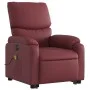 Sillón de masaje elevable eléctrico cuero artificial rojo tinto by , Armchairs - Ref: Foro24-3204911, Price: 335,07 €, Discou...